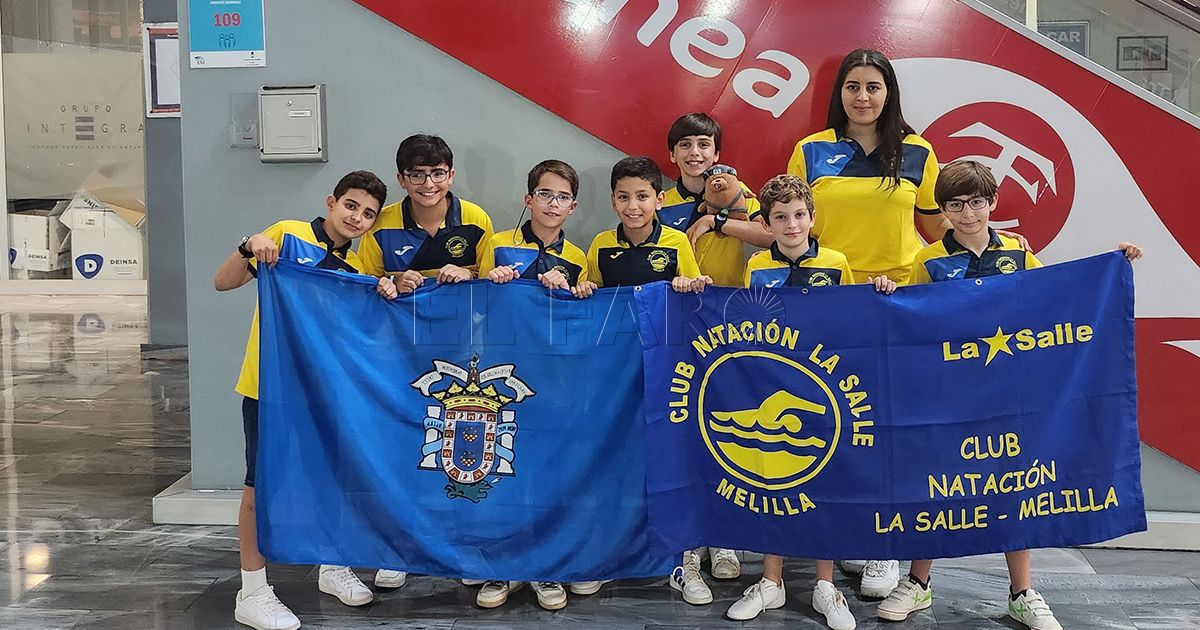 El CN La Salle representa a la natación melillense en el XLVIII Trofeo Melchor Castro Luque