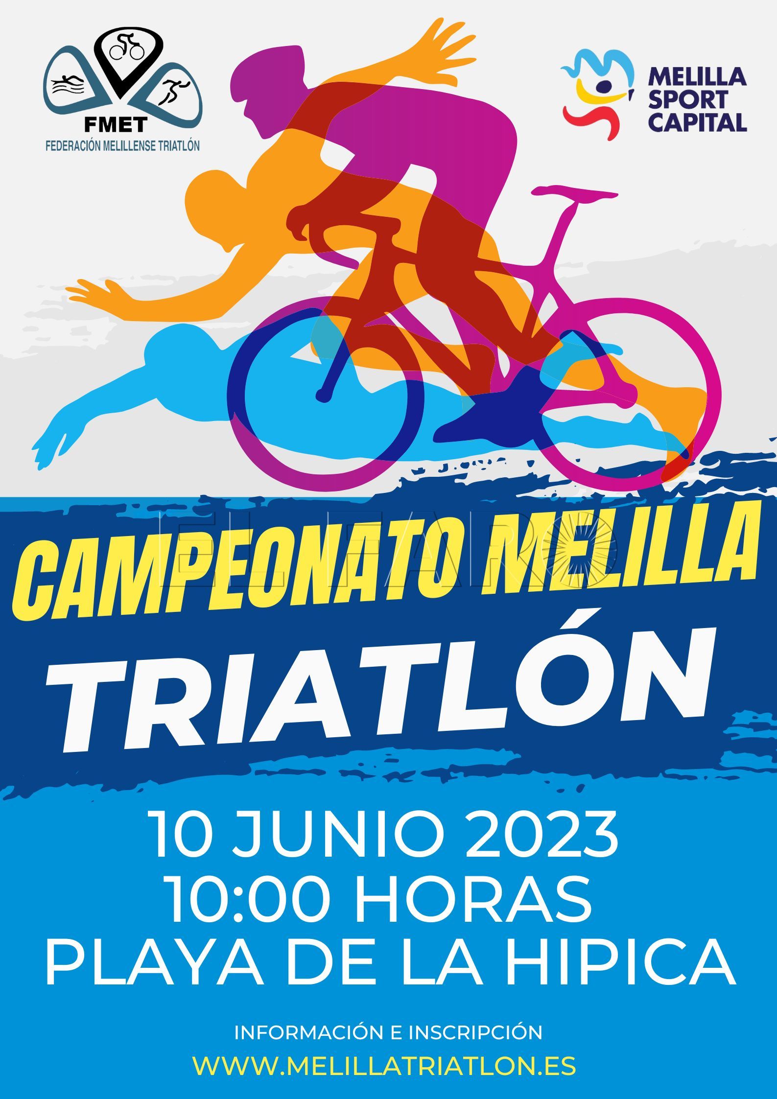 El Autonómico de Triatlón cita a los mejores de Melilla