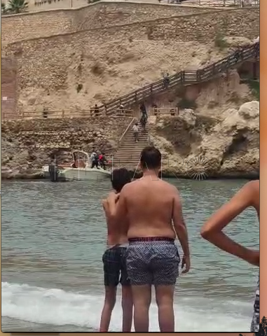 La Ensenada de los Galápagos, el objetivo de 18 migrantes en la segunda patera en tres días que recibe Melilla