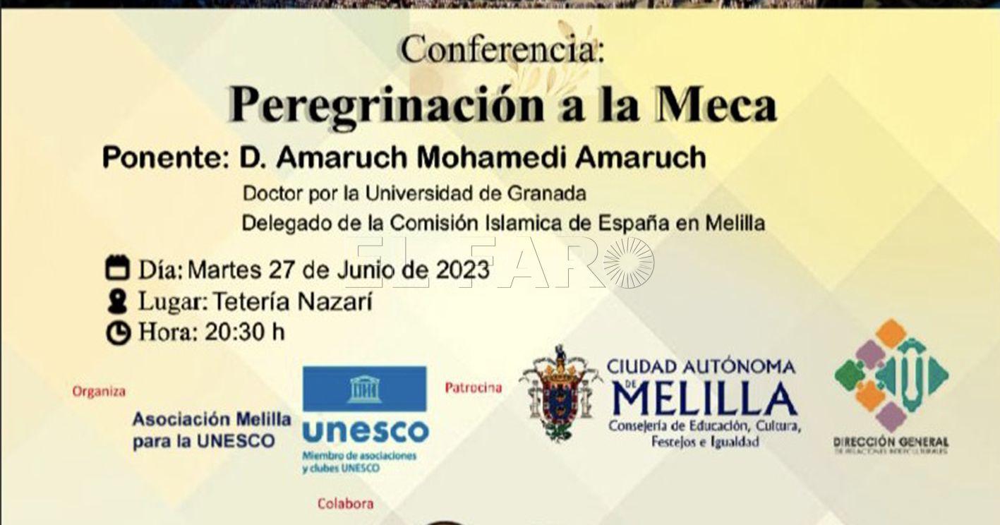 Unesco Melilla organiza una conferencia sobre la peregrinación a La Meca