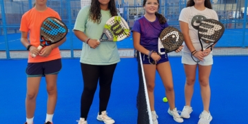 Finalistas en la categoría Infantil Femenina.
