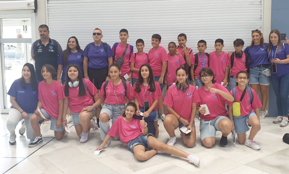 Gran papel de los alevines en el Nacional de voleibol