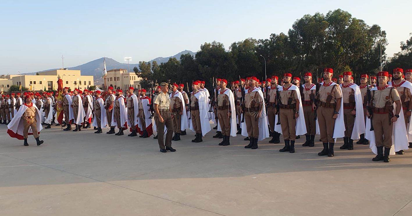Conmemoración del CXII aniversario de la fundación de las Fuerzas Regulares