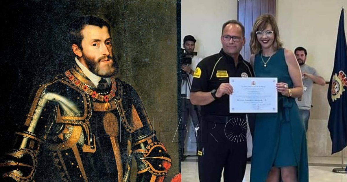 Distinción al jefe de Seguridad de las Torres V Centenario