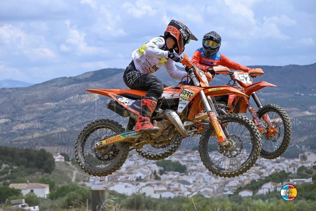 Sebas Cañada, segundo en la general del Cordobés de motocross