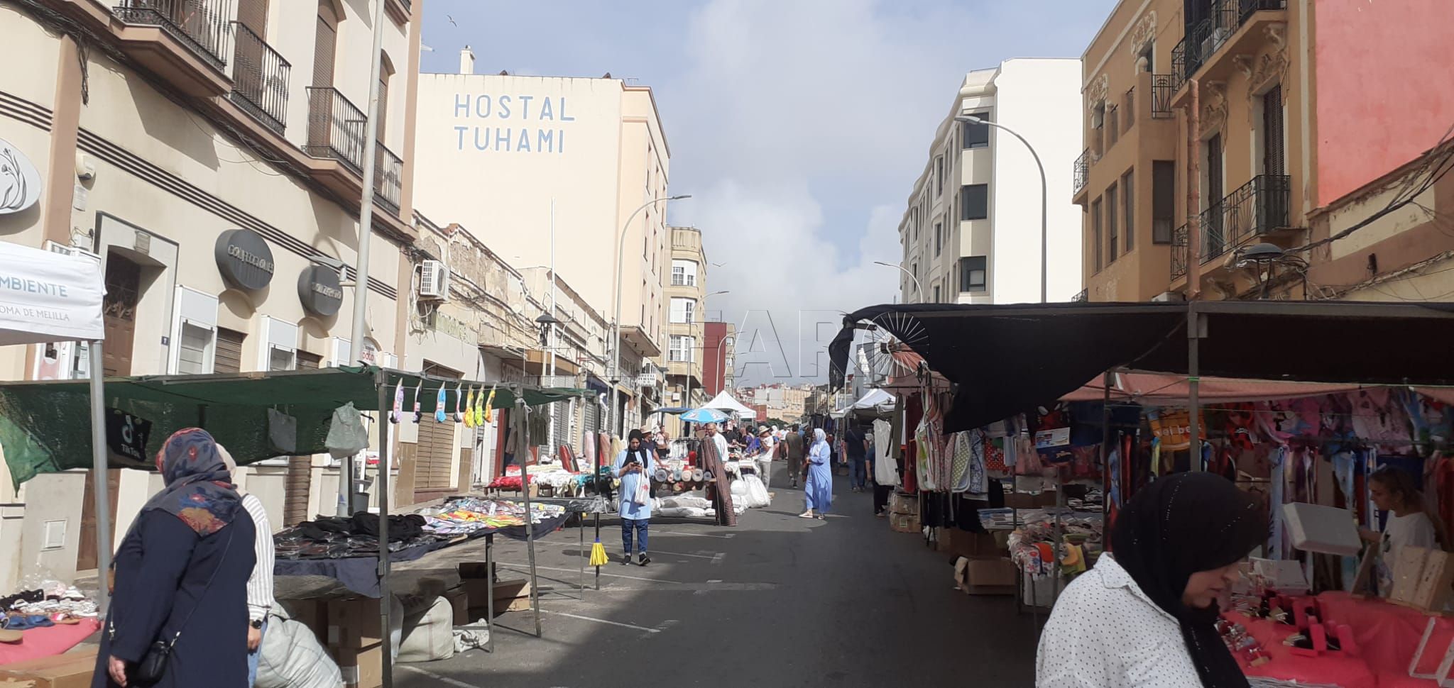 comerciantes Mercadillo Calle Margallo