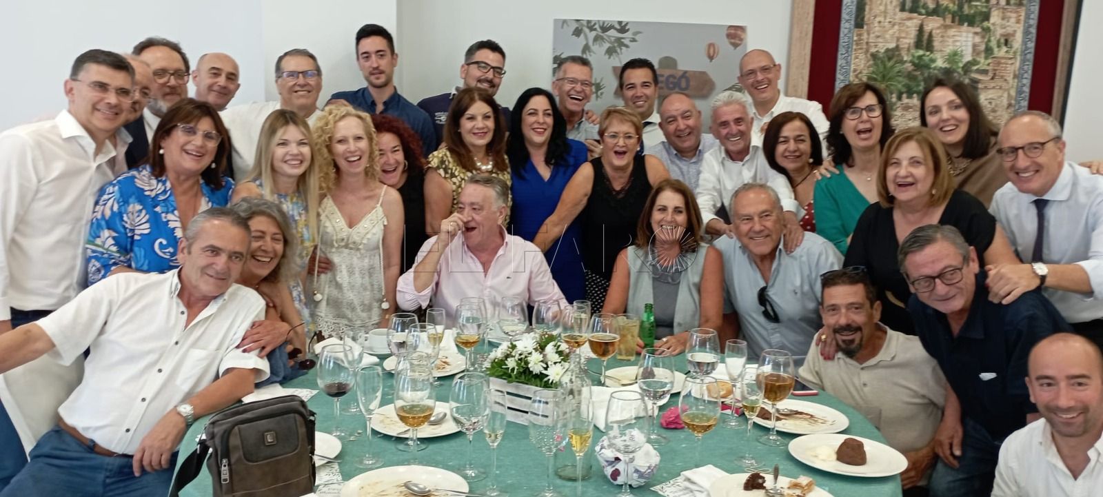 Comida despedida con motivo de la jubilación de Manolo Agudo