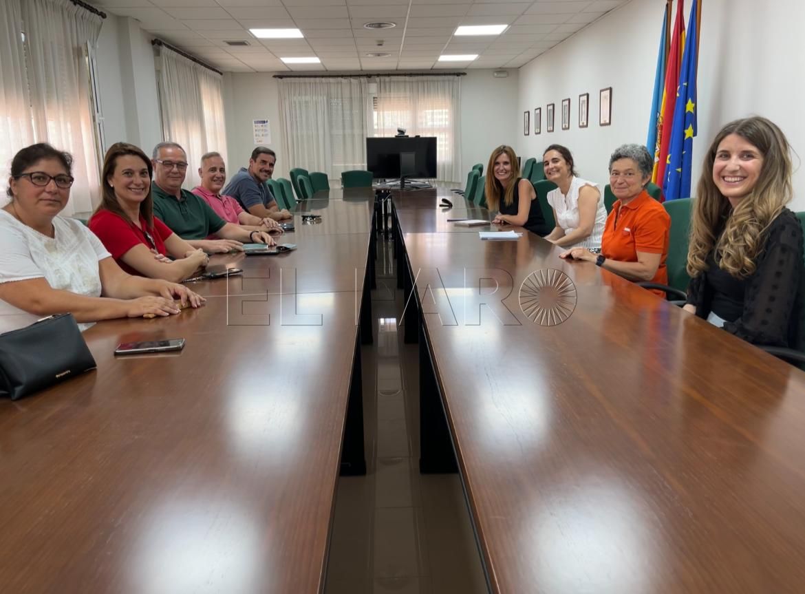 Reunión con las responsables del Proyecto Semilla de ACNUR