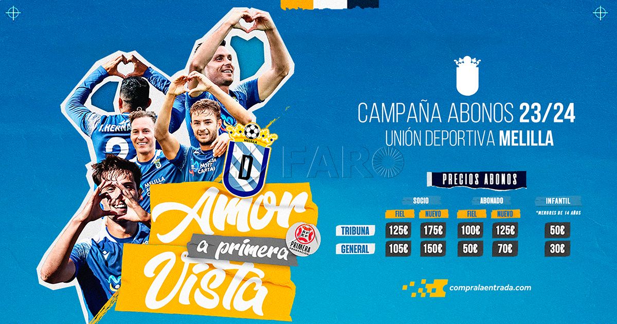 Arranca la campaña de abonos de la UD Melilla
