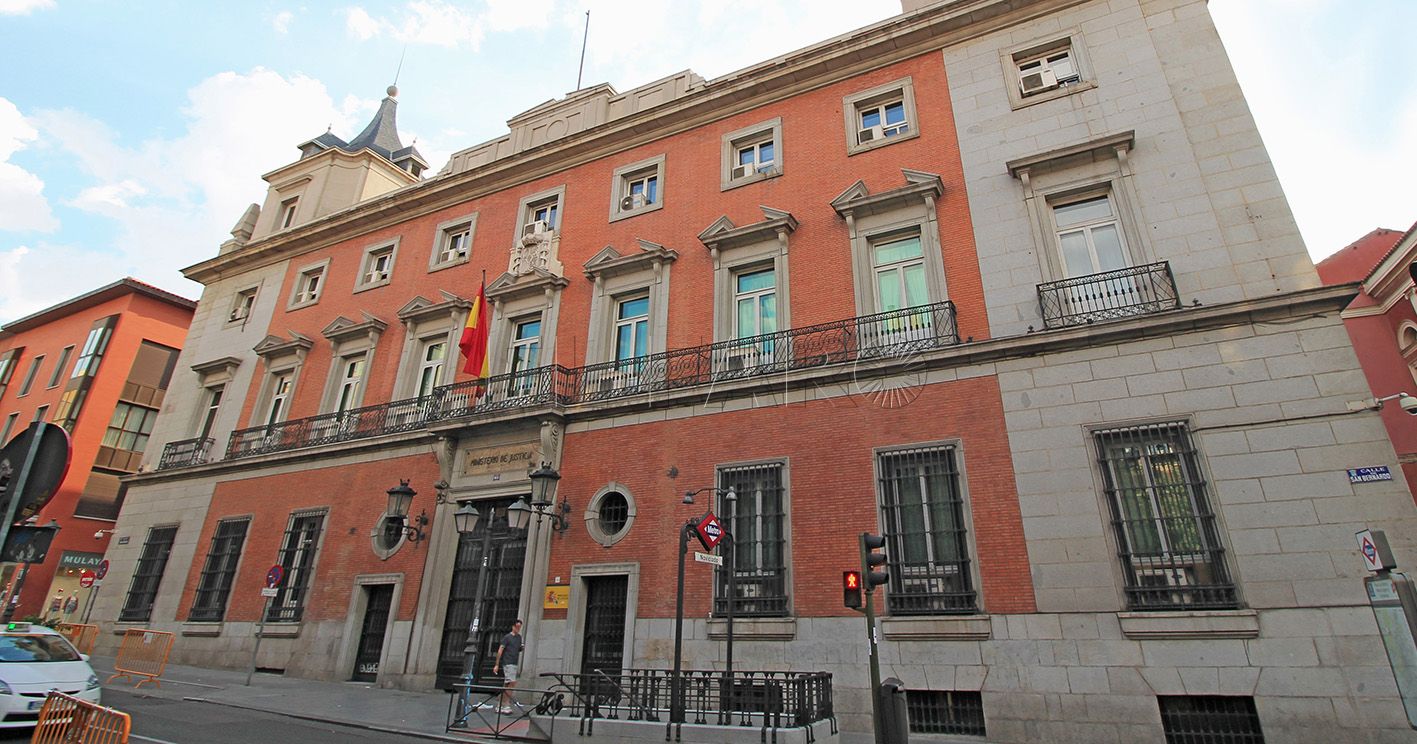 Los funcionarios de Justicia se manifiestan en Madrid tras más de un mes de huelga indefinida