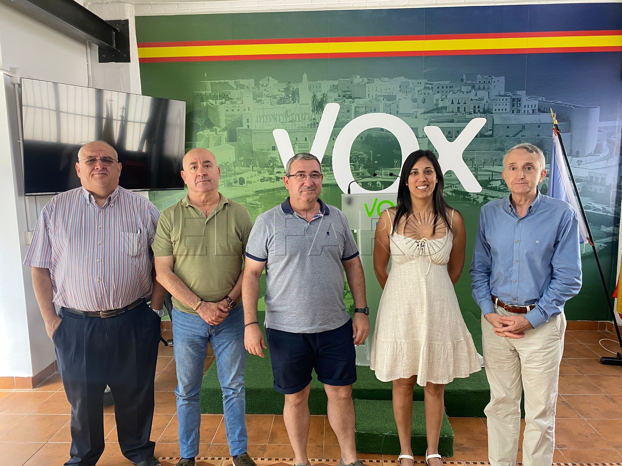 Vox Melilla muestra su apoyo al sector de la seguridad privada