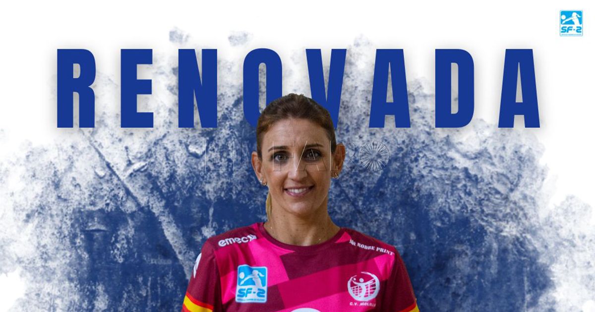 Lucía Buendía, primera renovación del CV Melilla femenino