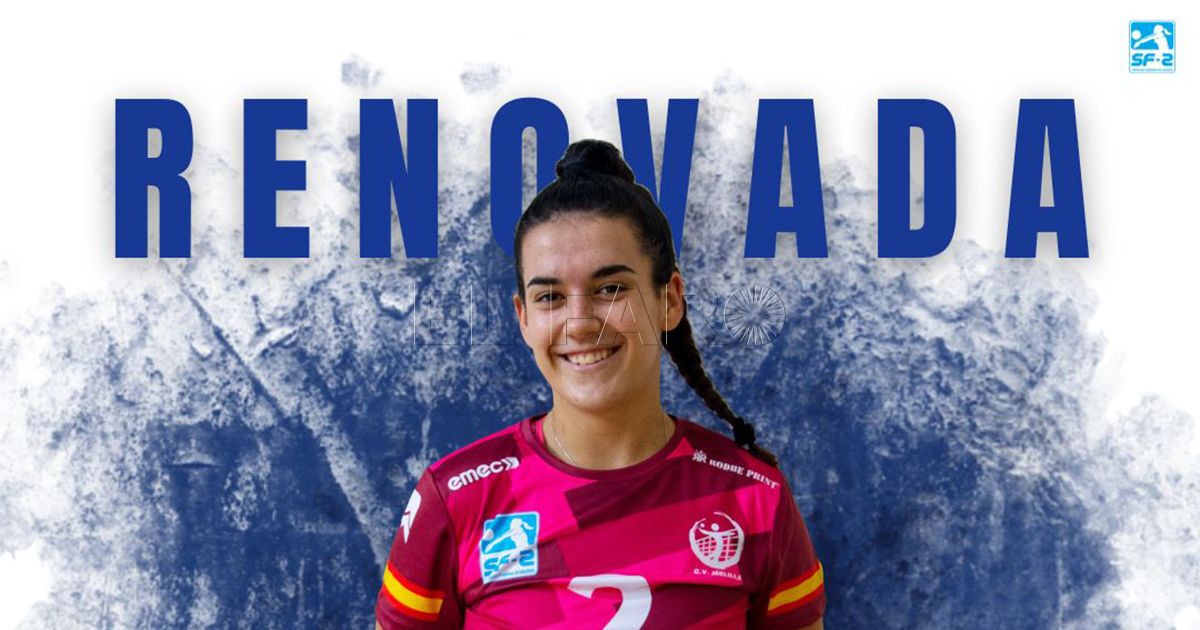 La líbero del CV Melilla femenino Cristina Cruzado renueva un año