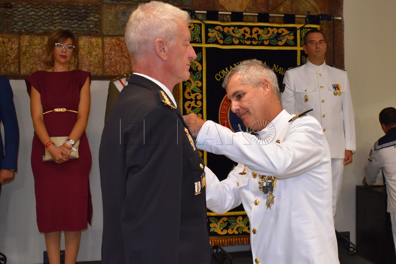 Celebración castrense de Nuestra Señora del Carmen