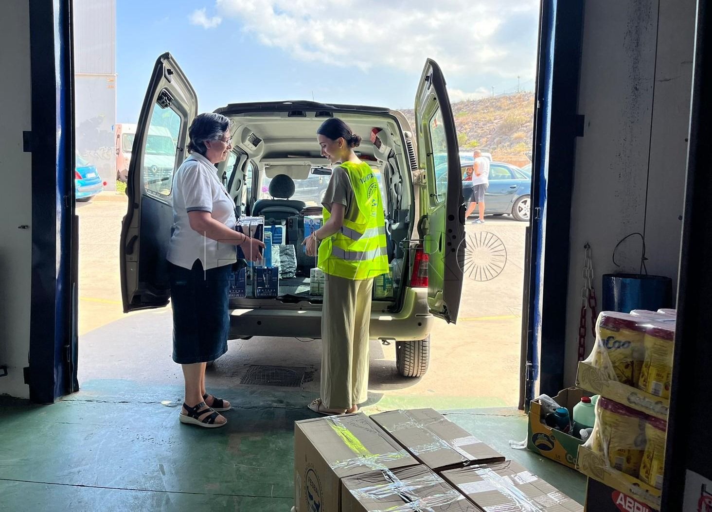 El Banco de Alimentos de Melilla distribuye más de 80 mil kilos de alimentos en la primera mitad del año