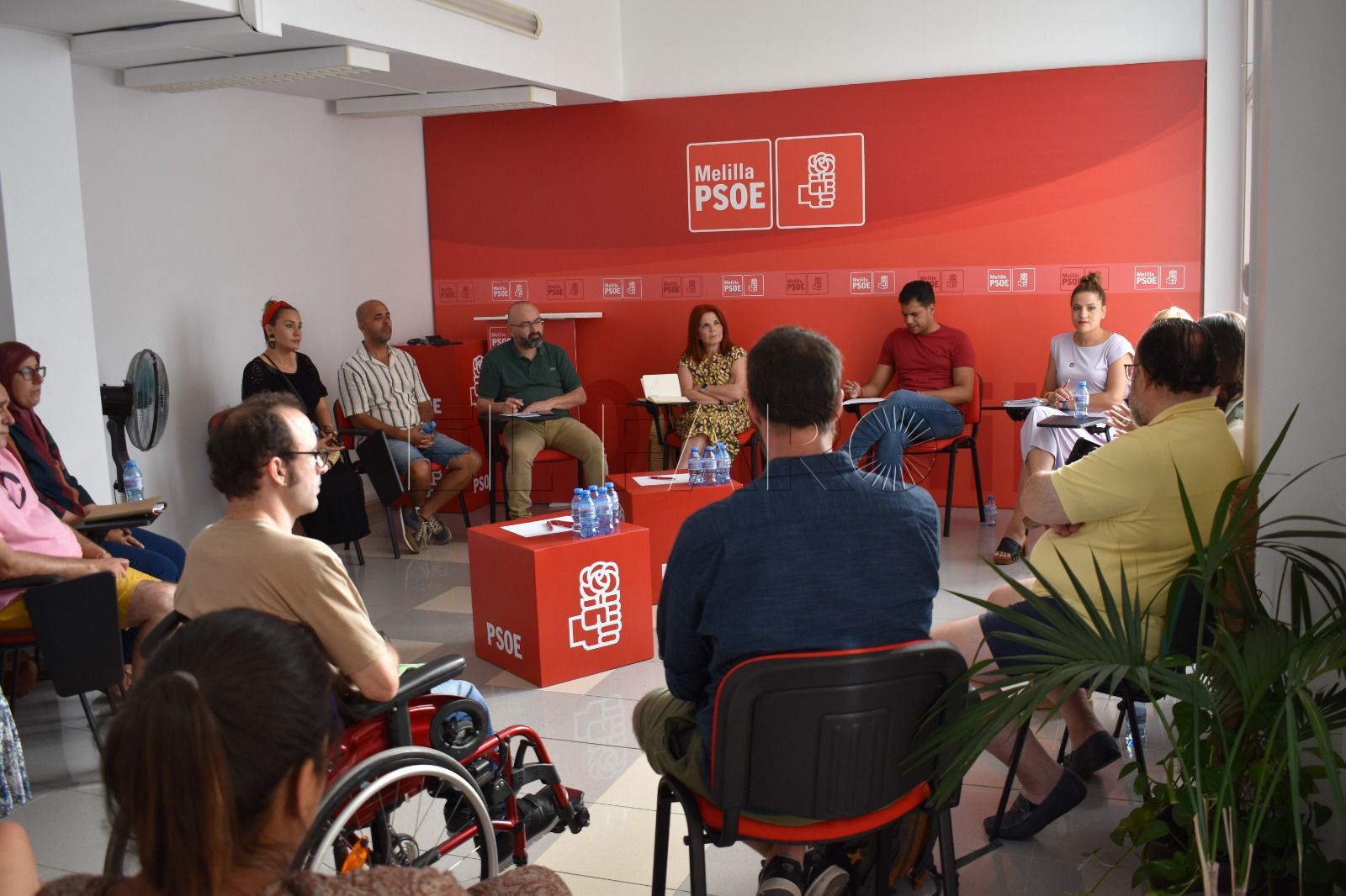 PSOE se reúne con asociaciones y se compromete a continuar trabajando en el acceso a prestaciones y servicios