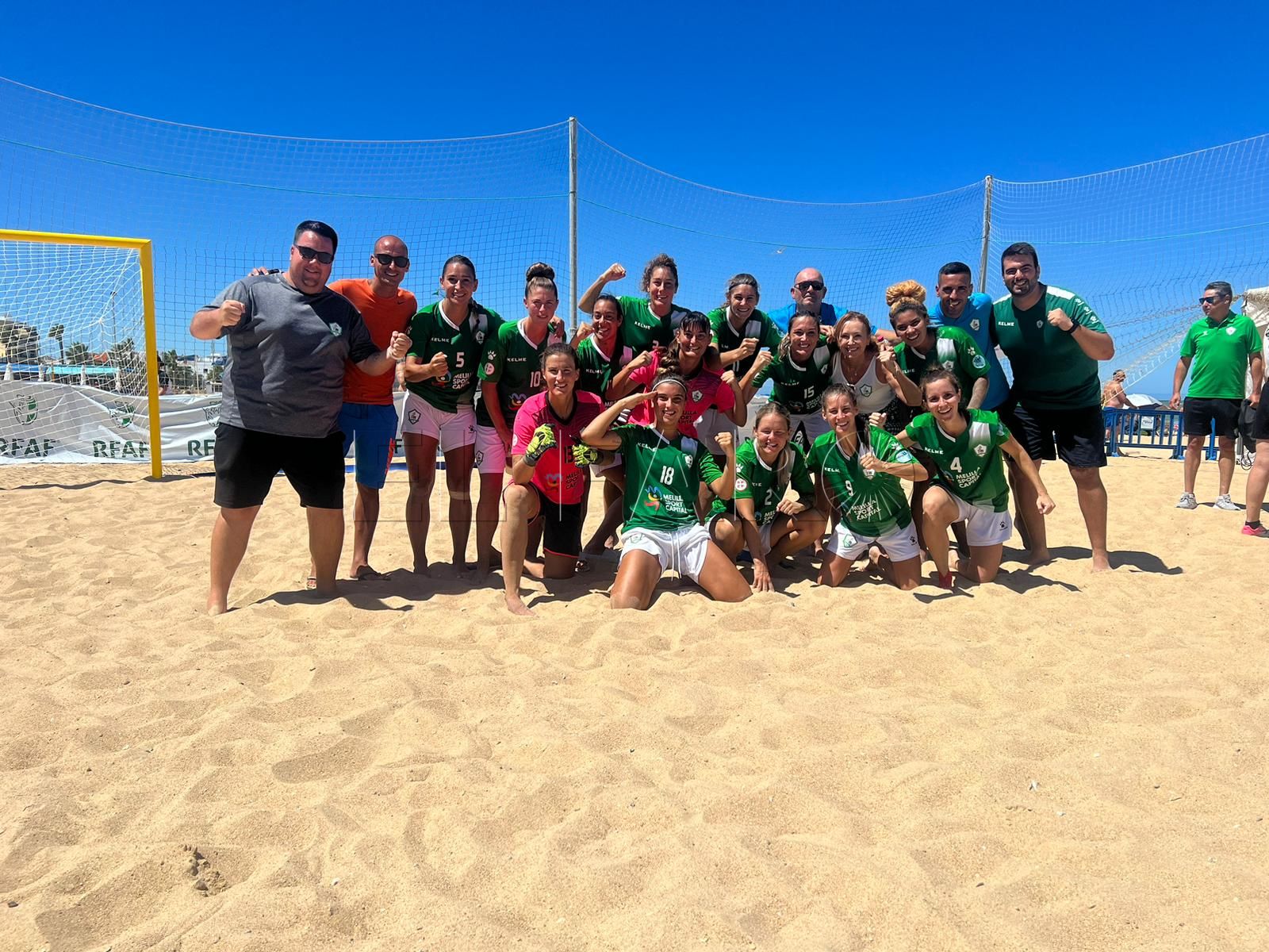 El Higicontrol jugará la finalísima de la Liga Nacional de fútbol playa femenino