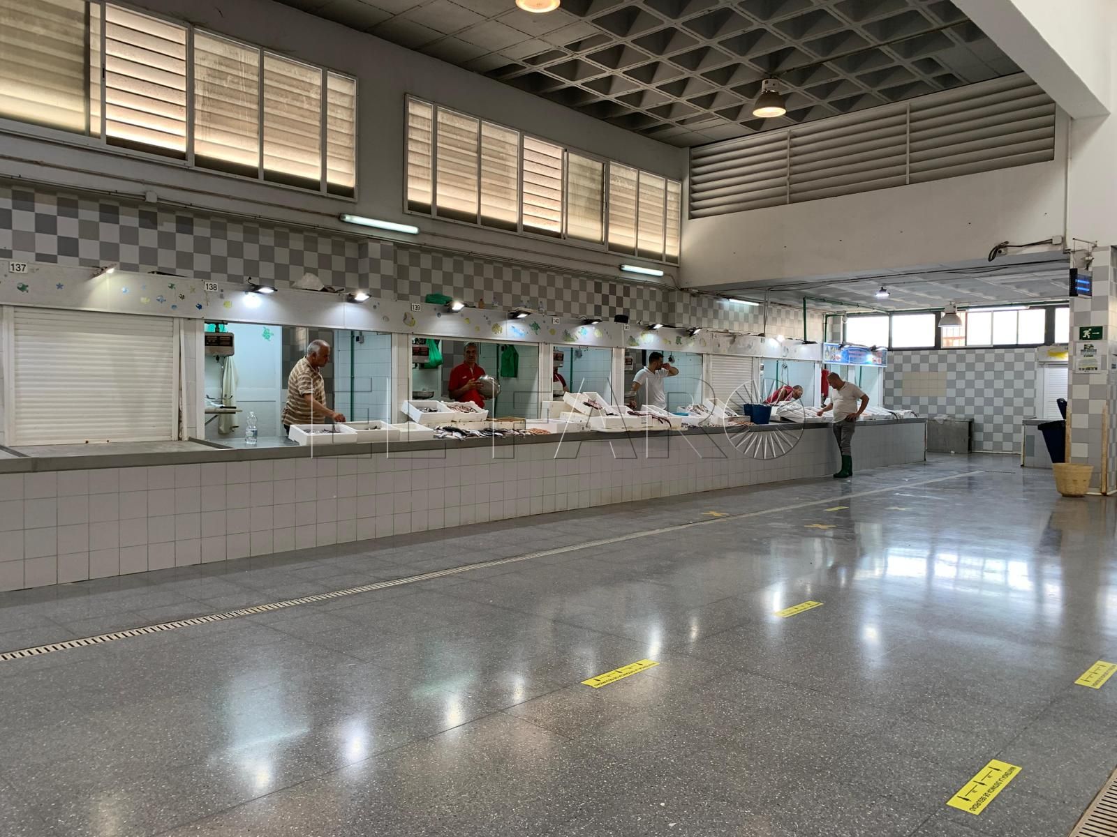 Los pescaderos del Mercado Central, desesperados por la falta de clientes