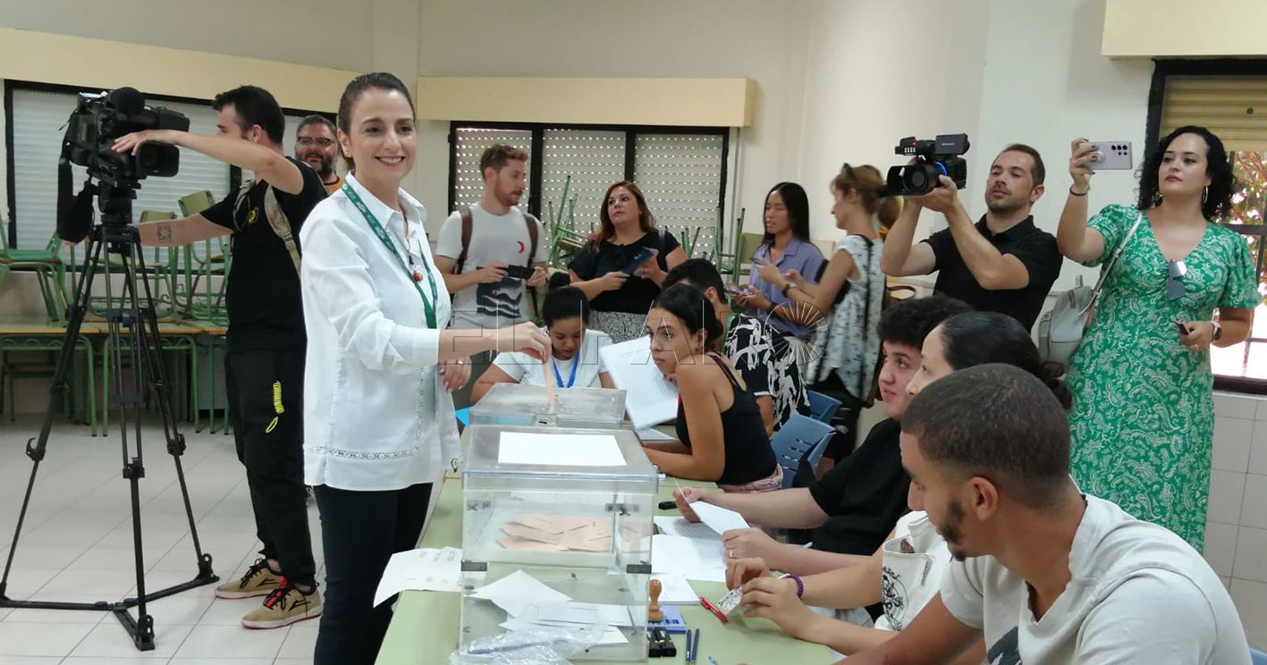 Almansouri llama a los melillenses a acudir "de forma masiva" a las urnas