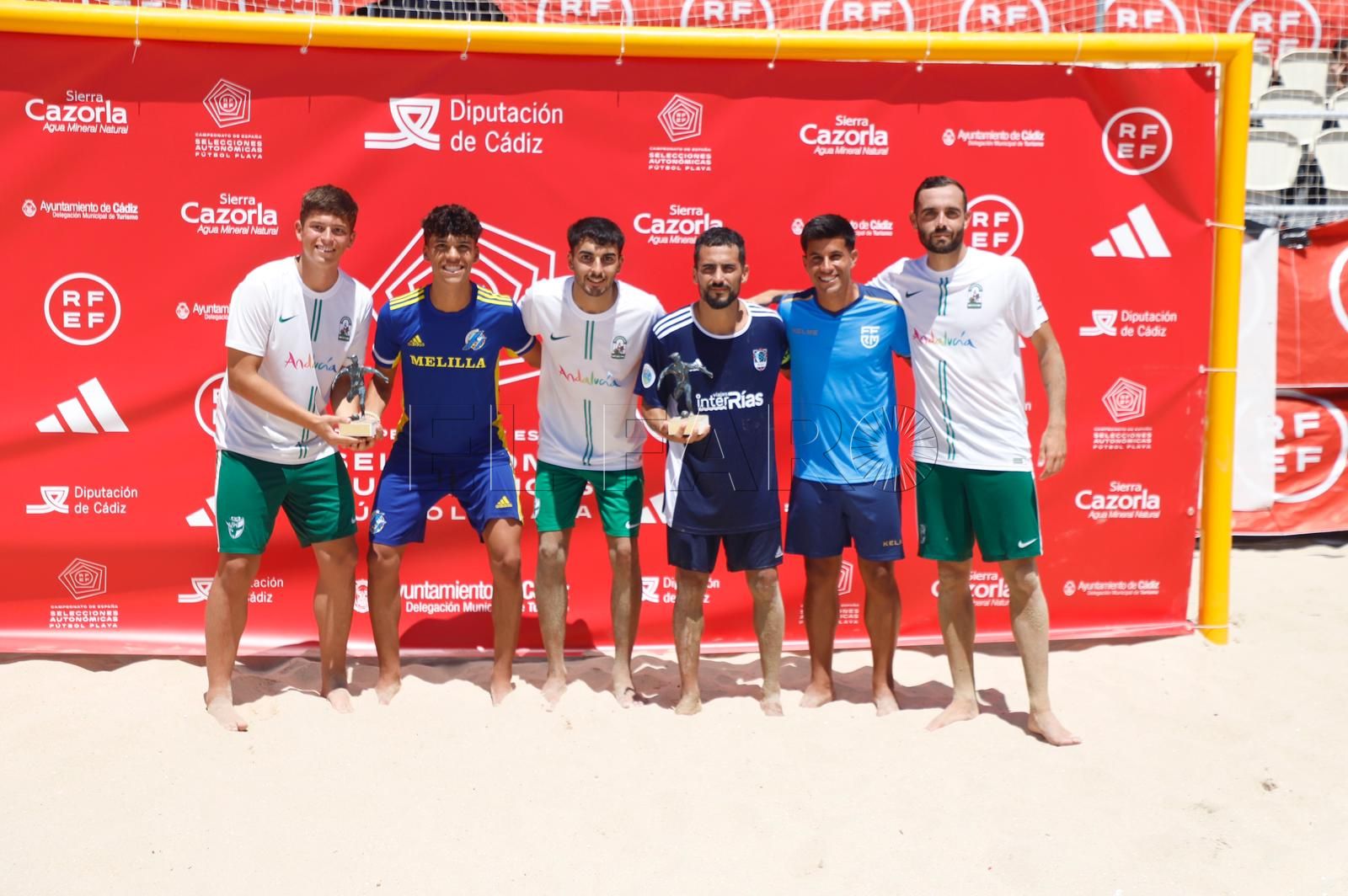 Melilla presente en la entrega de trofeos de estos Nacionales