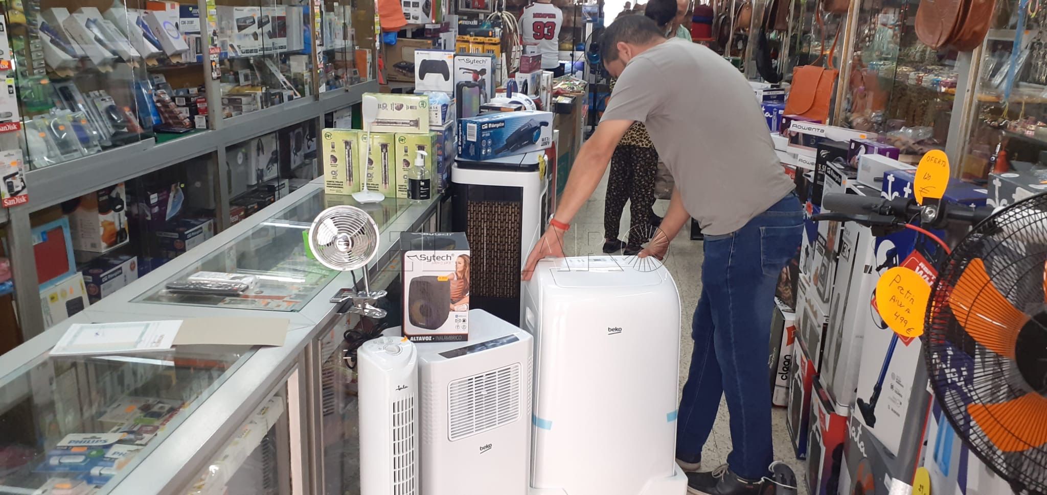 El calor lleva a un pico histórico en el consumo de electricidad