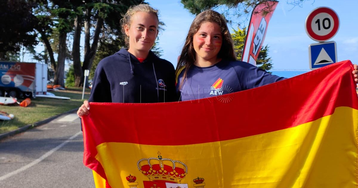 Azul Sánchez y Elena Paya, en el Mundial Techno 293