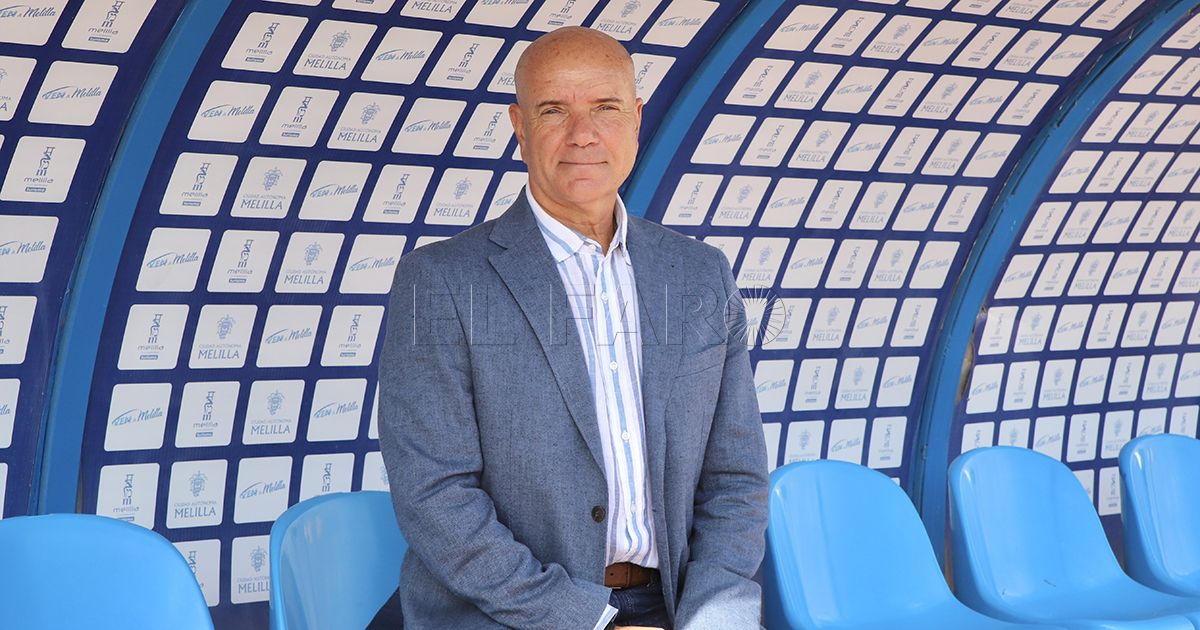 Miguel Rivera, entrenador de la UD Melilla: “Tenemos que tener inteligencia y paciencia, porque no vamos de talonario”