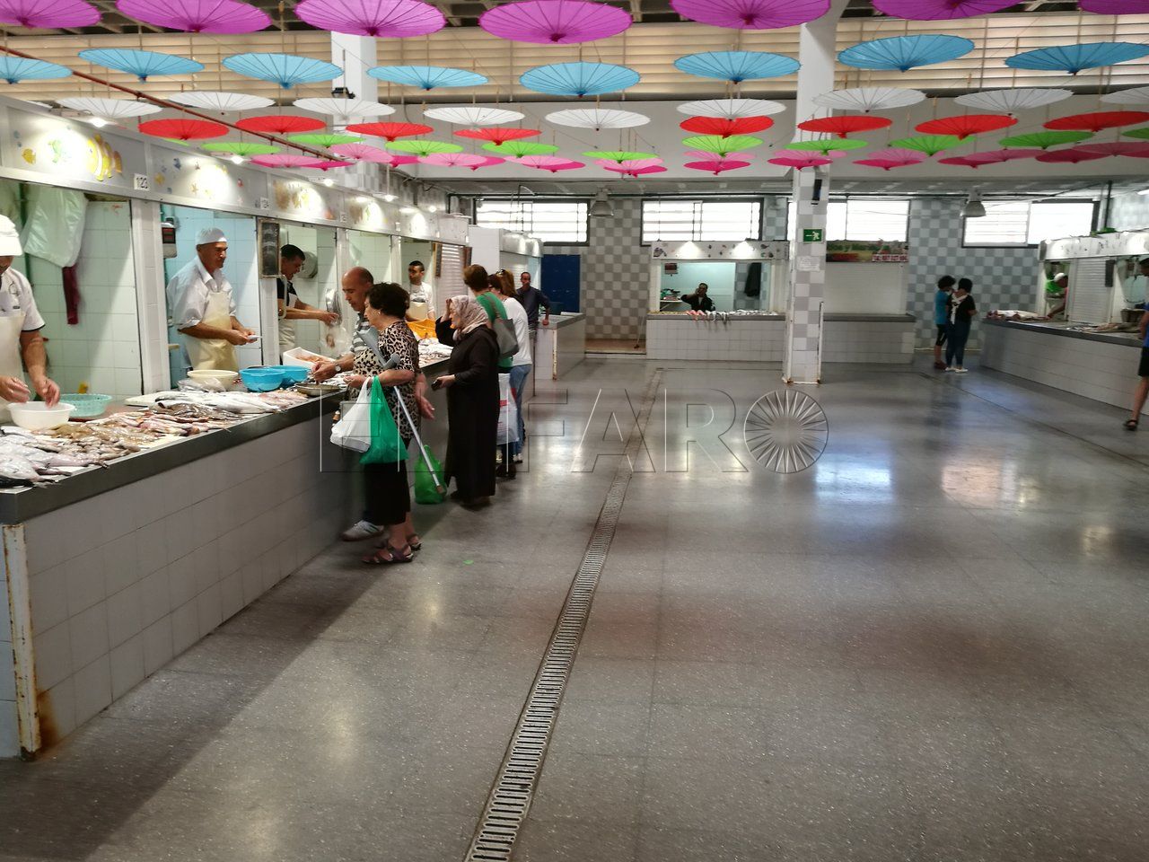 Electores de La Salle pasan al Mercado Central