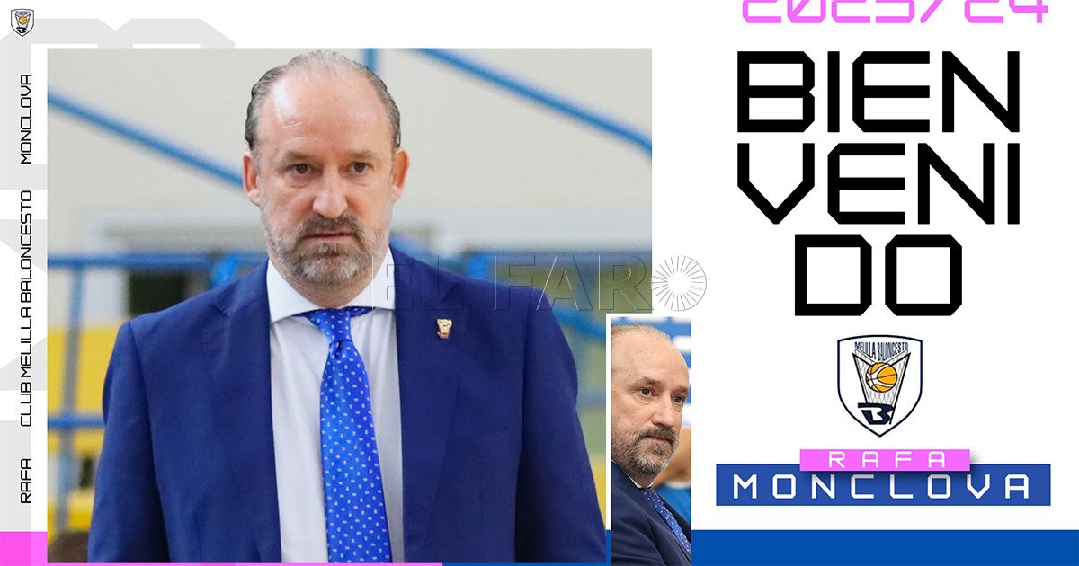Rafa Monclova regresa al banquillo del Club Melilla Baloncesto
