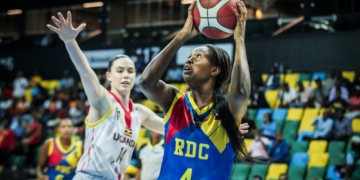 La jugadora congoleña se desenvuelve como pívot y ya ha debutado con la selección absoluta de su país, en el Afrobasket 2023 que se ha disputado este verano.