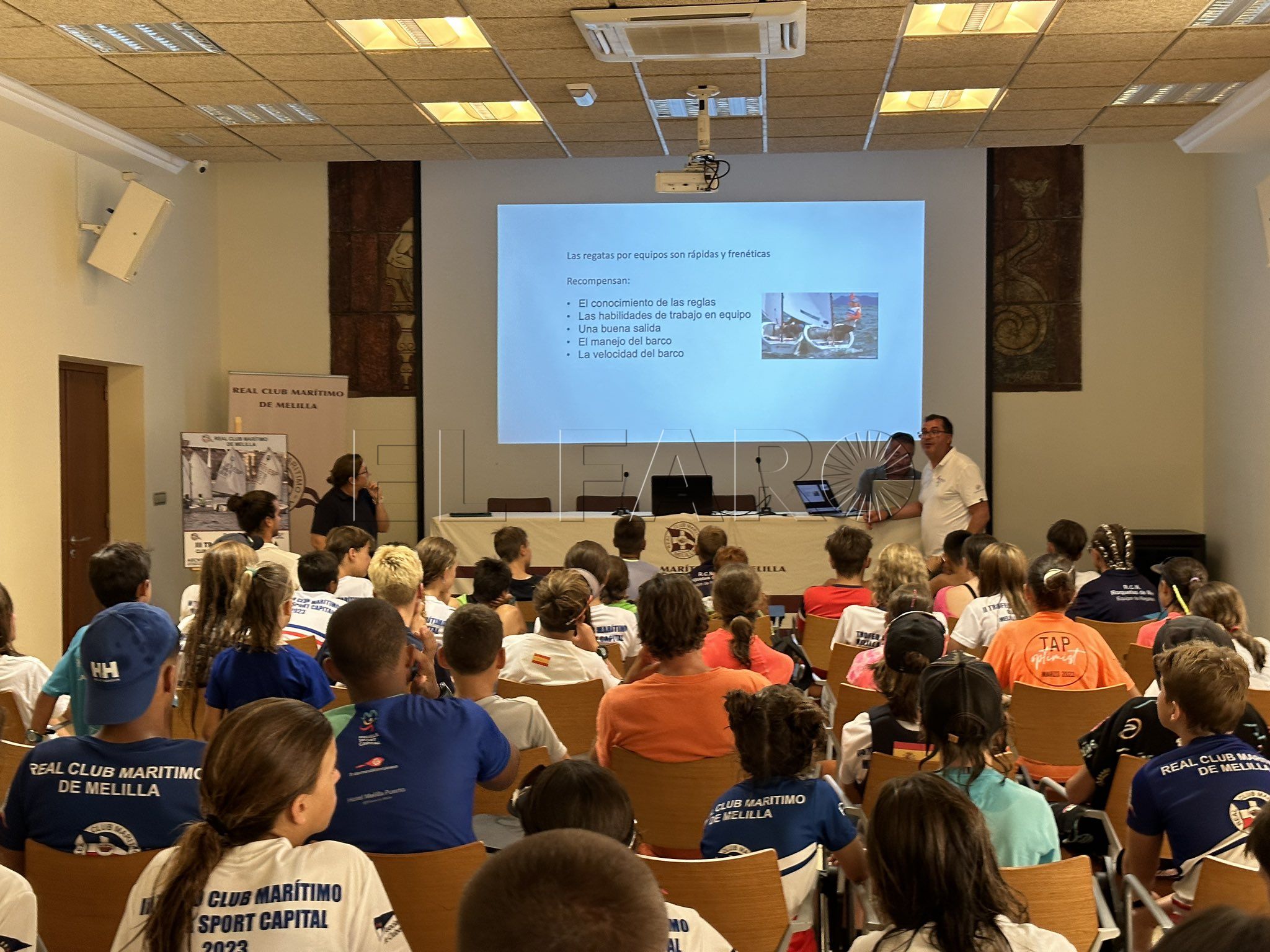 El Real Club Marítimo, a pleno rendimiento