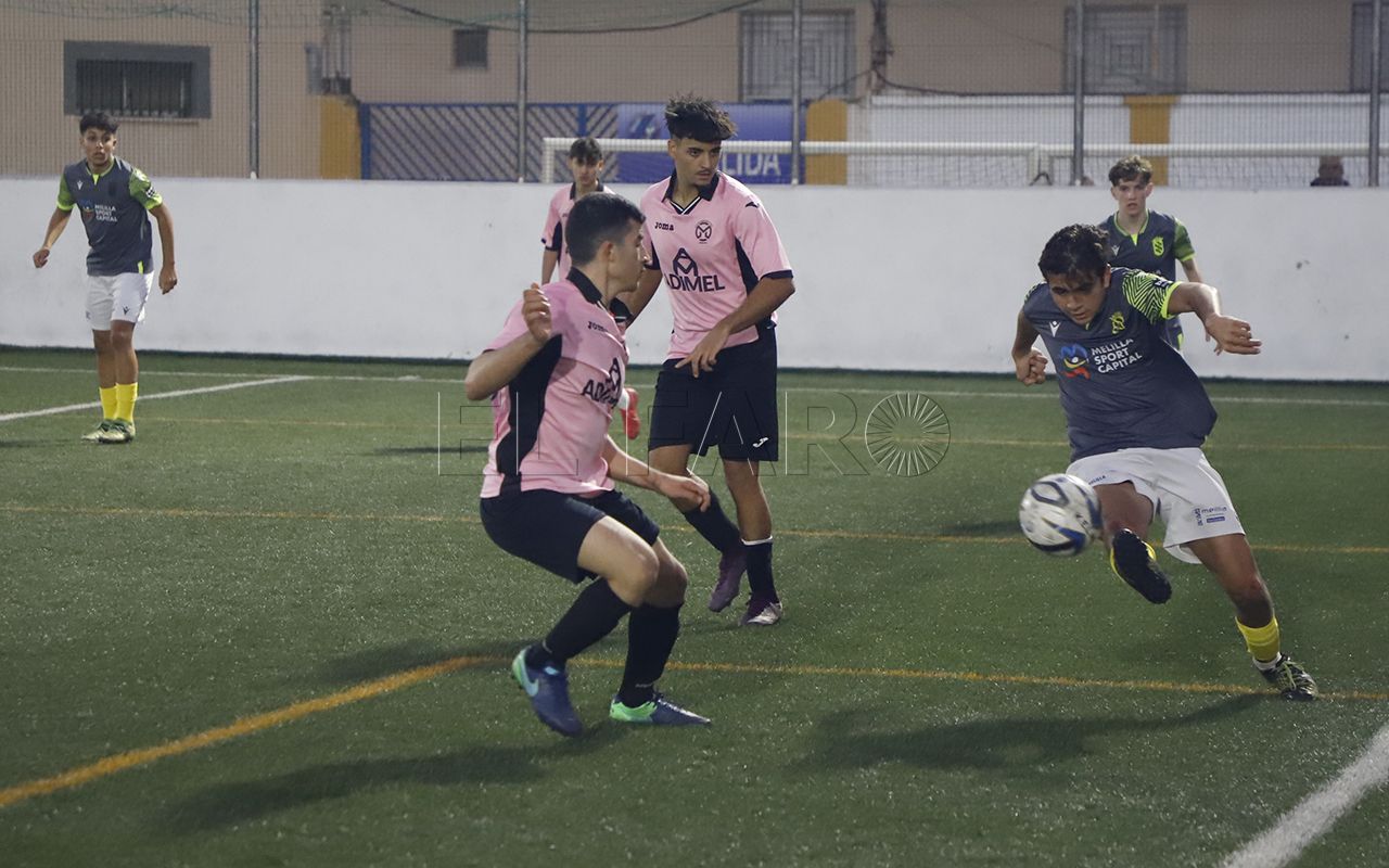 Difíciles rivales para la UD Melilla juvenil