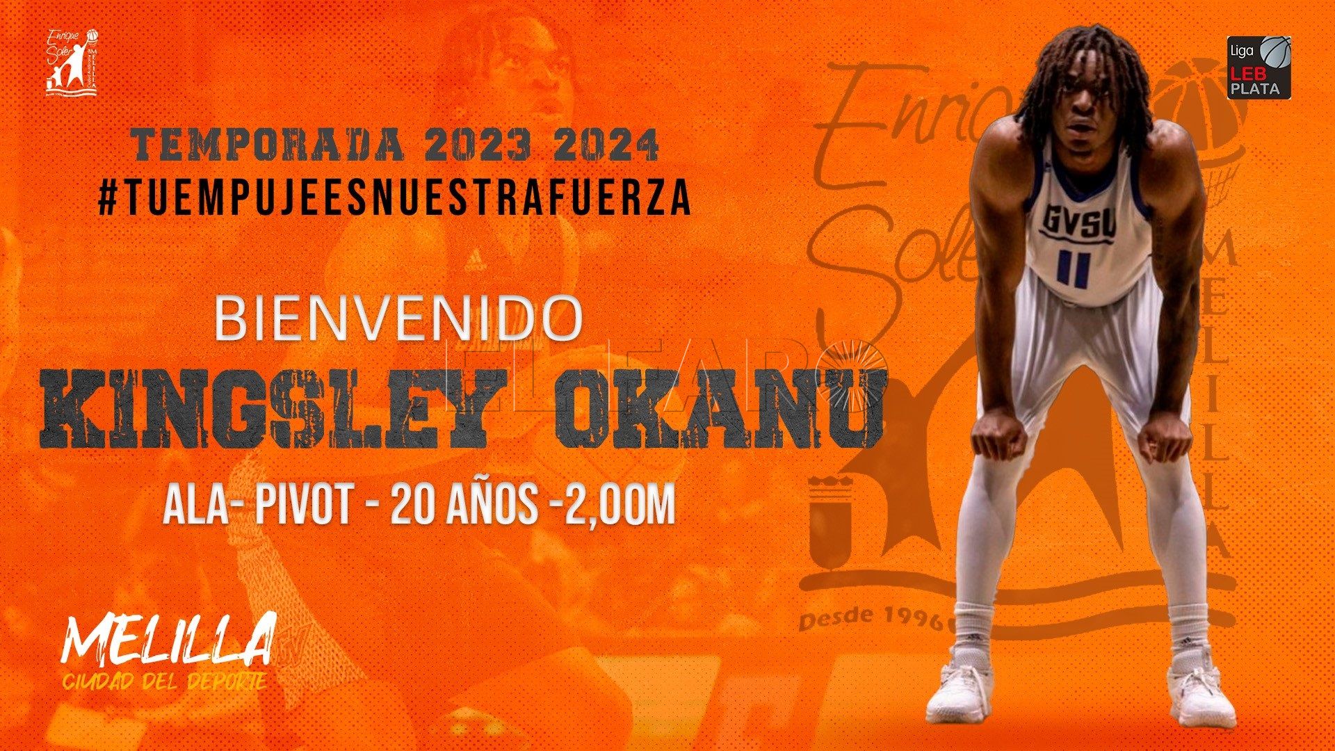 El Enrique Soler de LEB Plata se hace con los servicios de Kingsley Okanu
