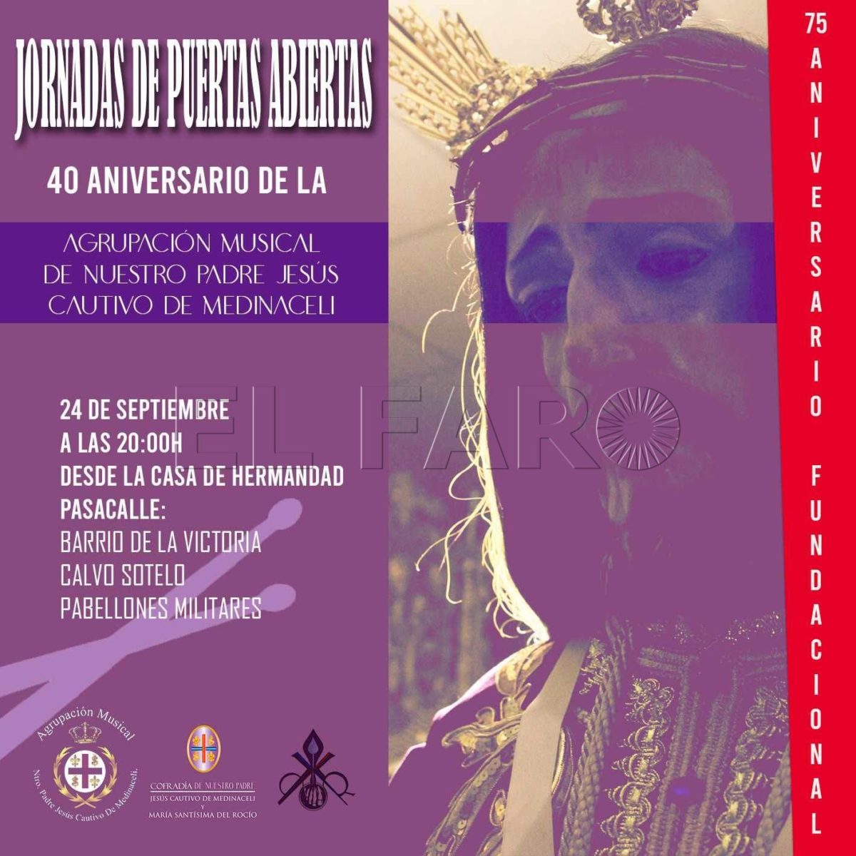 La Agrupación Musical de Jesús Cautivo celebrará una jornada de puertas abiertas