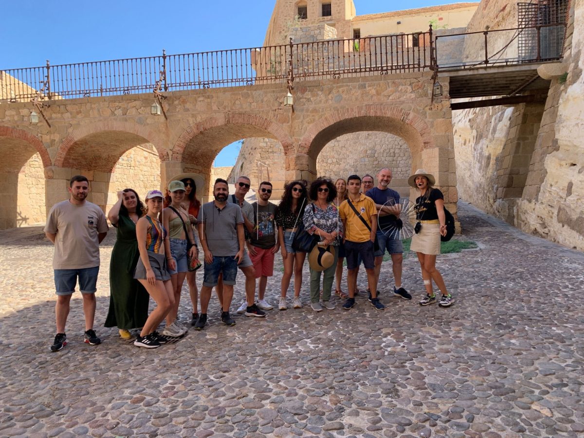 Turistas de diferentes partes de España disfrutan de 'Melilla la Vieja: el origen'