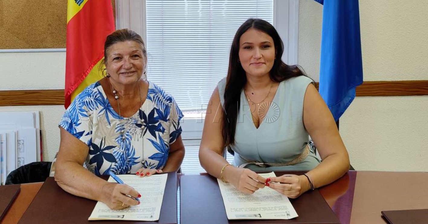 La Ciudad firma el convenio con la asociación de familiares de enfermos de Alzheimer