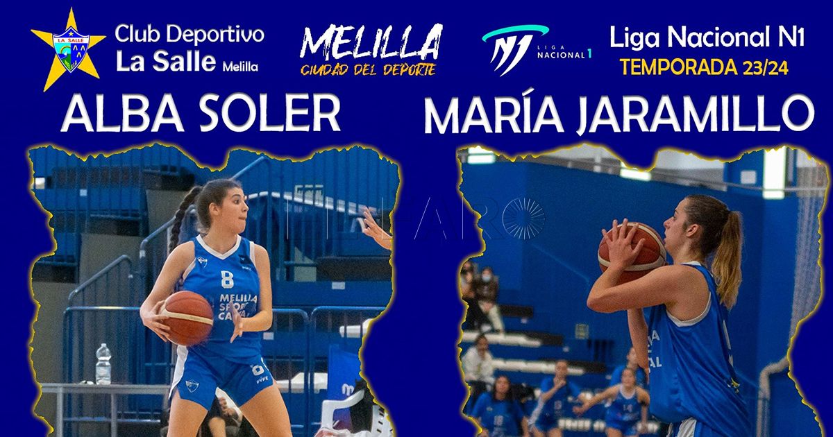 María Jaramillo y Alba Soler, primeras renovaciones del filial lasaliano