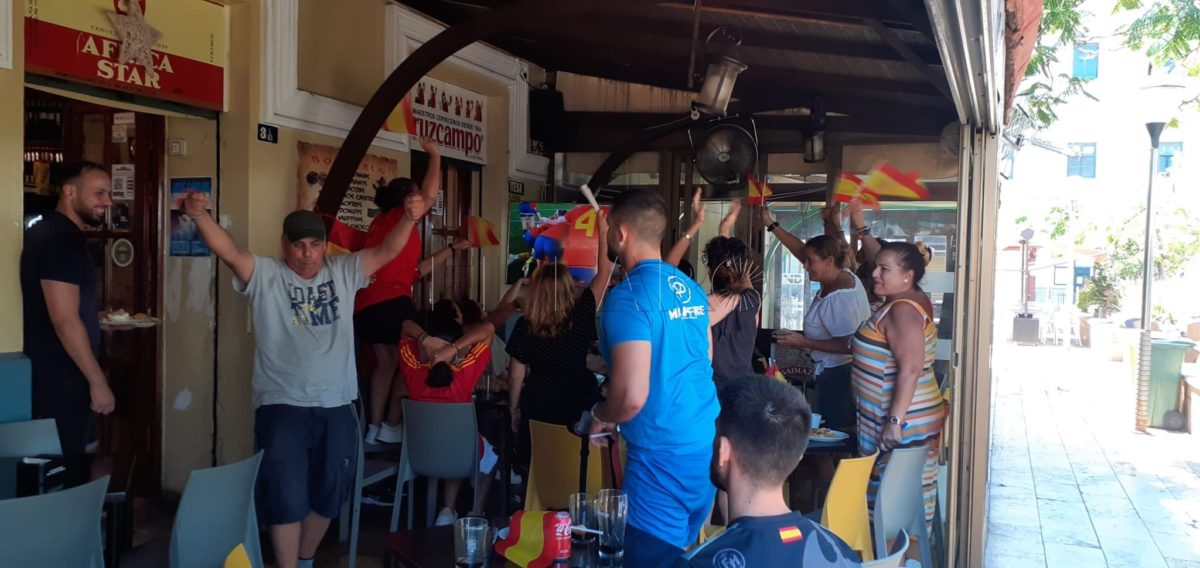 Celebración selección femenina