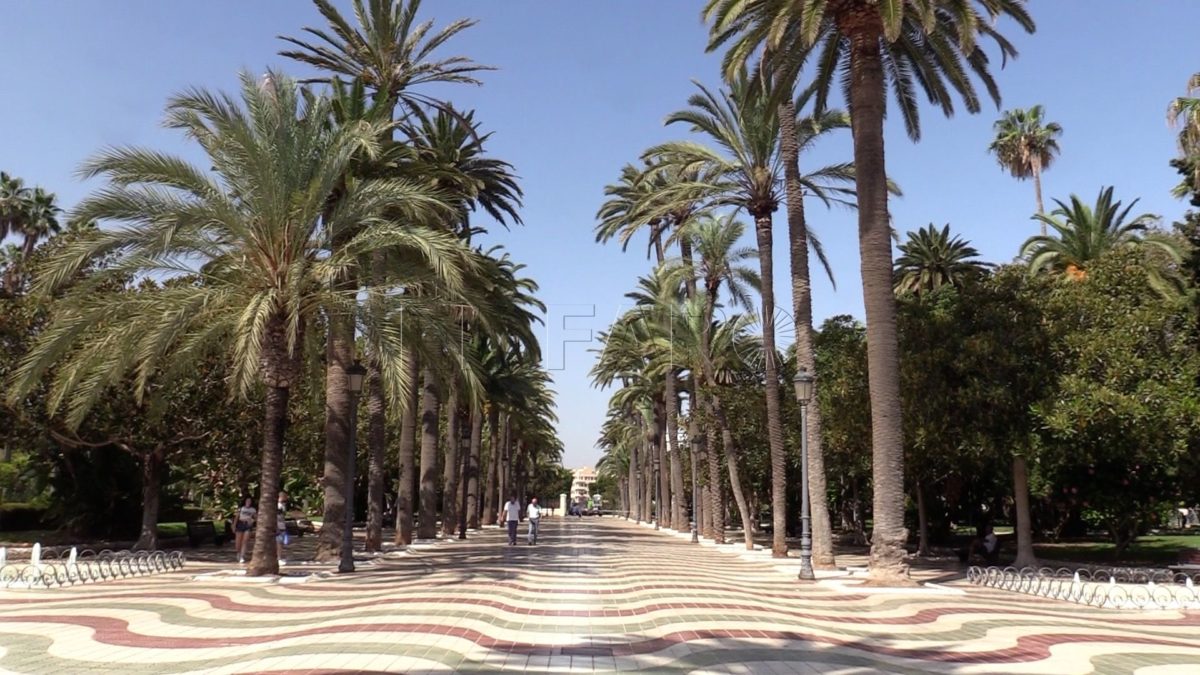 El Parque Hernández, un jardín emblemático de Melilla