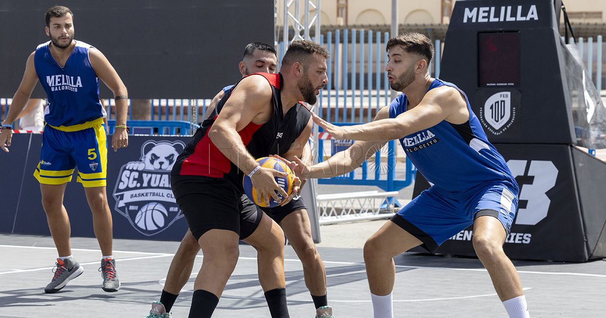 Espectáculo en el 3x3 melillense