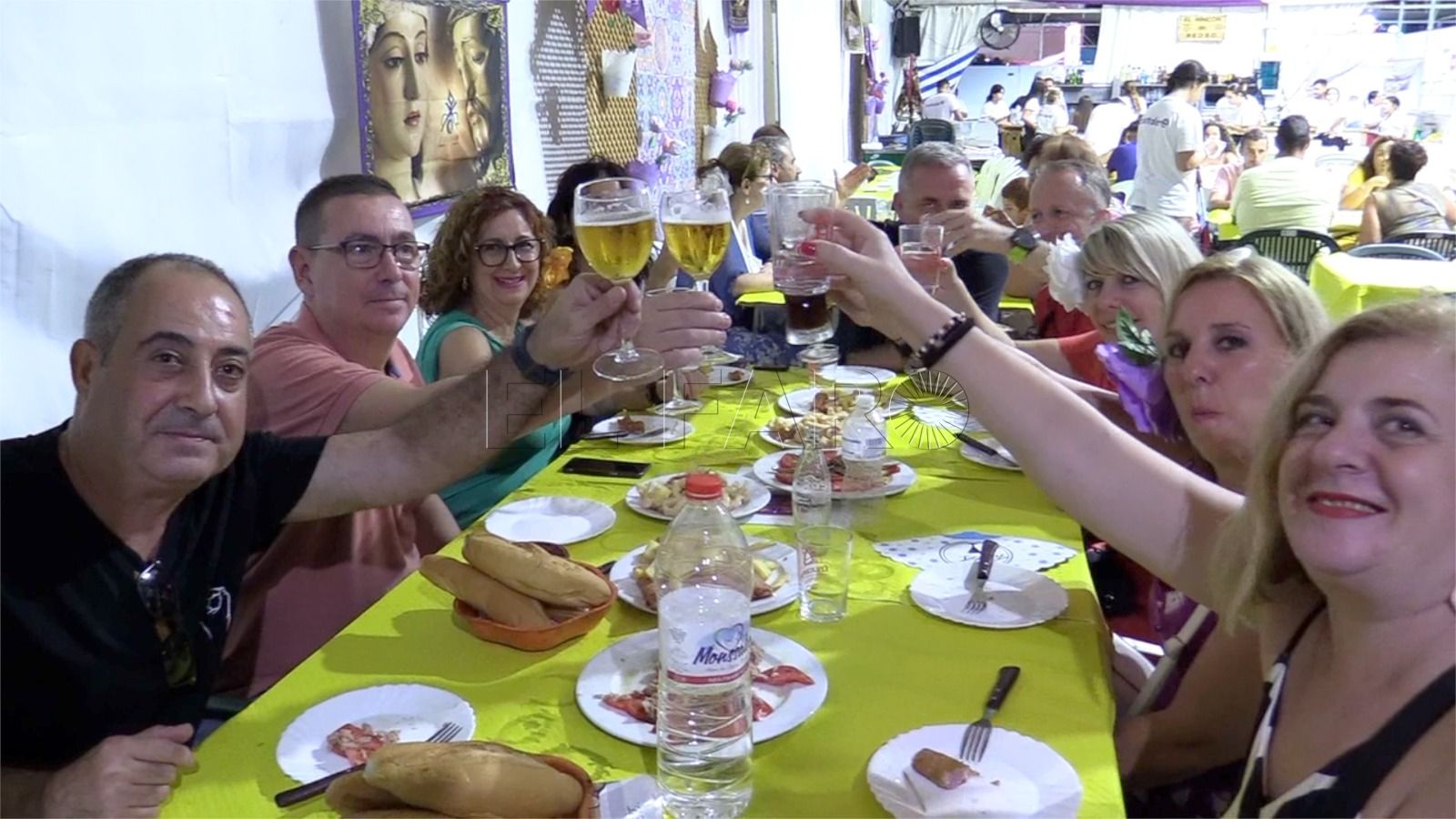 Ambiente familiar en Los Costaleros