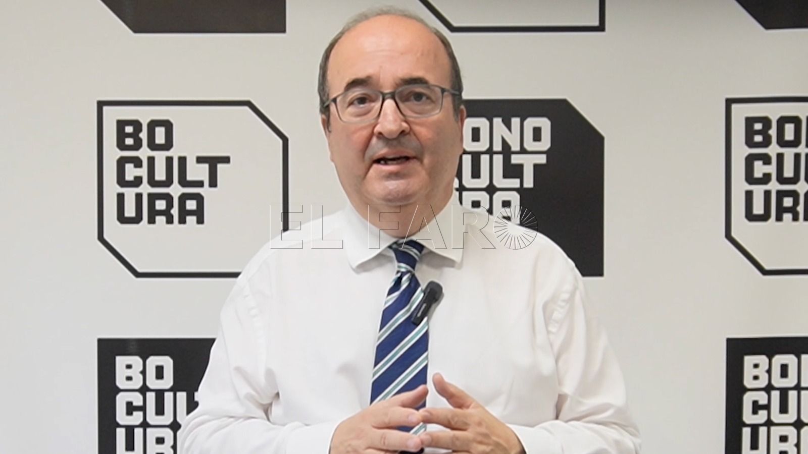 Miquel Iceta anima a los jóvenes melillenses a pedir el Bono Cultural