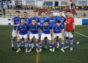 Once inicial con el que saltó al terreno de juego el Atlético Melilla en el partido de ayer frente al Polillas Atlético.