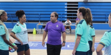 ‘Morenín’, entrenador del Melilla Ciudad del Deporte Torreblanca FS.