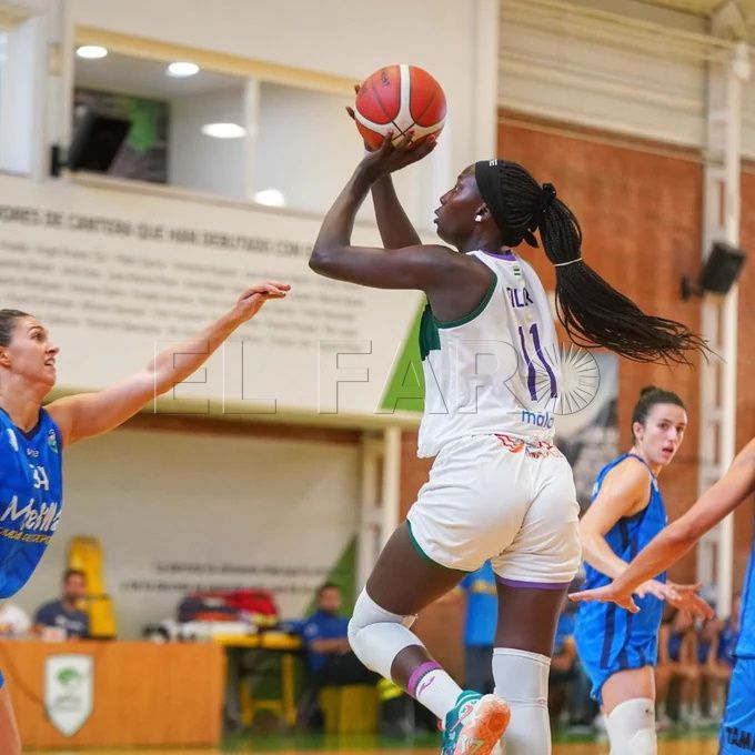 Buena imagen del CD La Salle ante el Unicaja Mijas