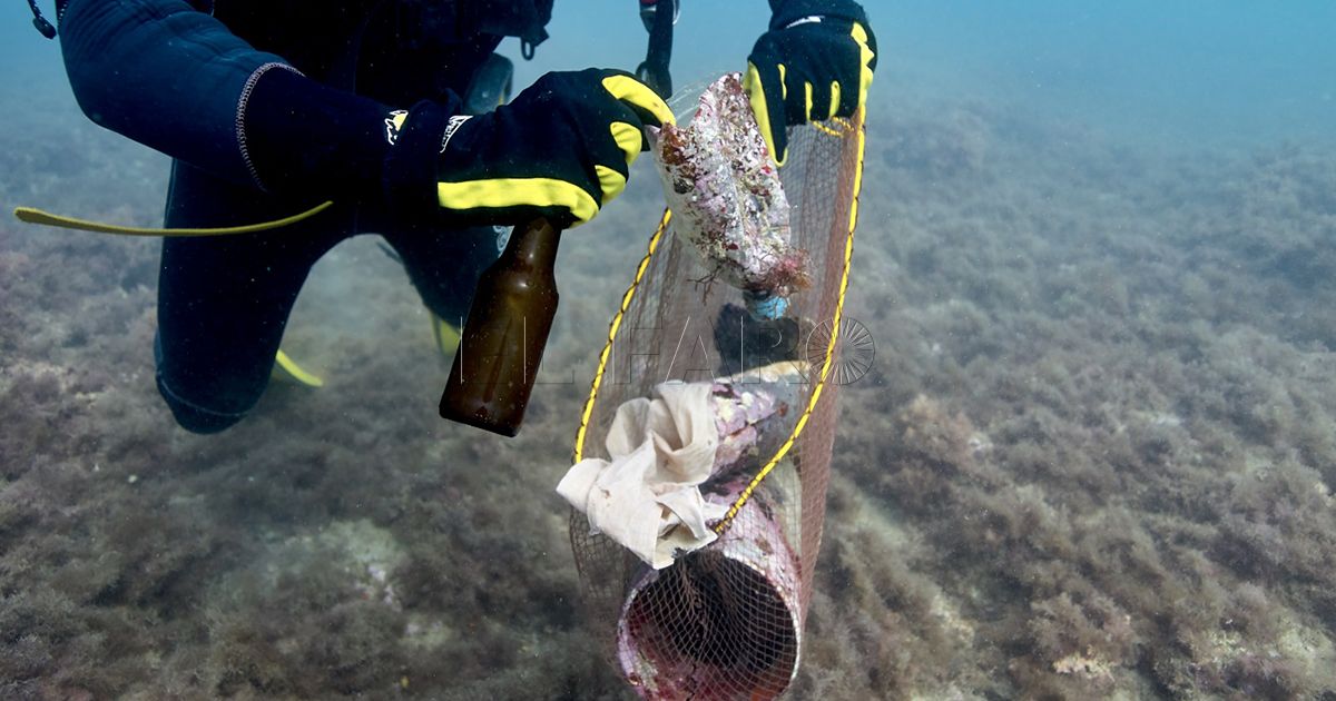 Limpieza de fondos marinos este fin de semana en Melilla