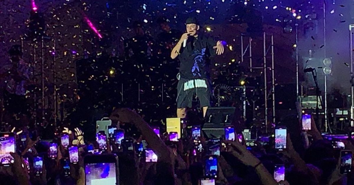 Saiko desata la euforia en su concierto en la Feria de Melilla