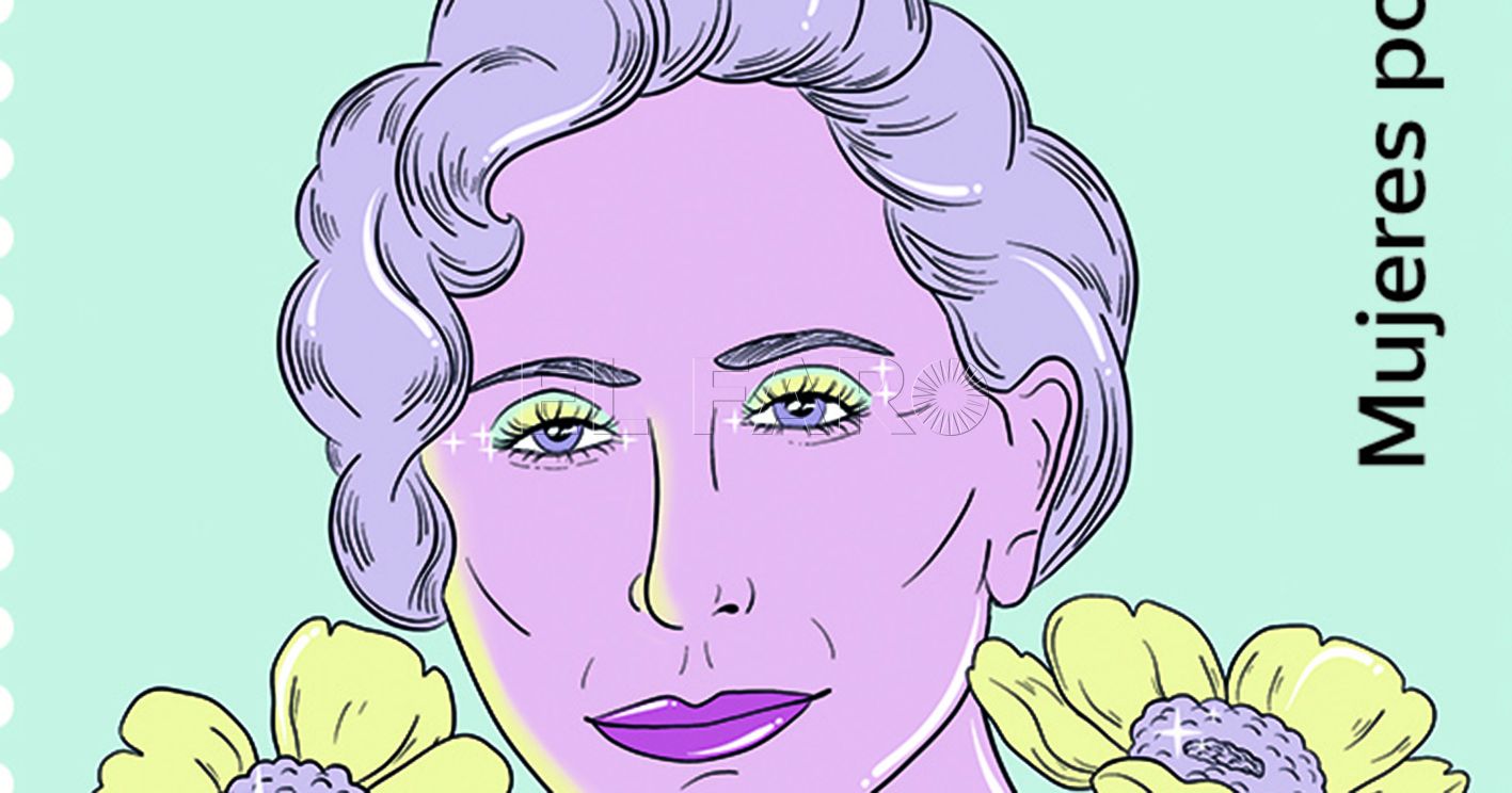 Correos emite un sello dedicado a la poetisa Lucía Sánchez Saornil