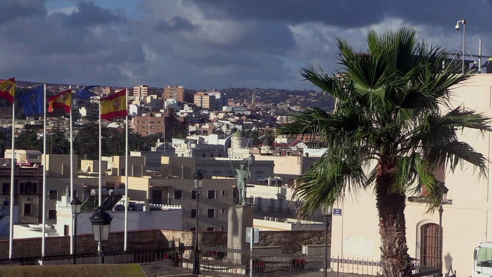Fuertes lluvias en Melilla durante este fin de semana