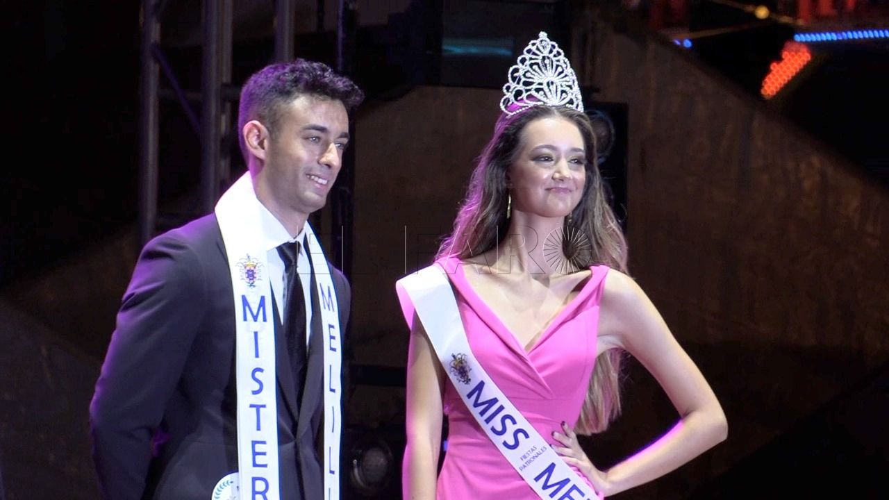 Laura Rodríguez y Sebastián Martínez, Miss y Mister Melilla 2023